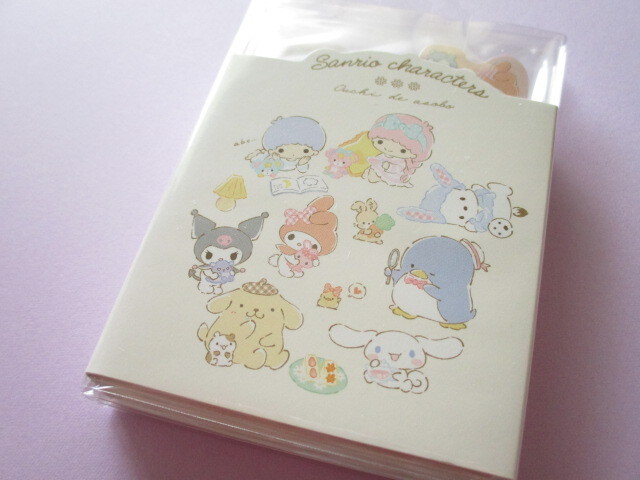 Photo1: Kawaii Cute Patapata Mini Memo Pad Sanrio Characters Sanrio *おうち時間 (301331) 