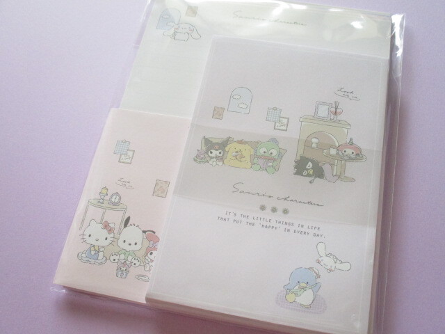 Photo1: Kawaii Cute Sanrio Characters Letter Set Cute Model *Sweets Party (301338)