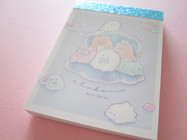 Photo1: Kawaii Cute Mini Memo Pad Obakenu Crux *スイスイ (107754)