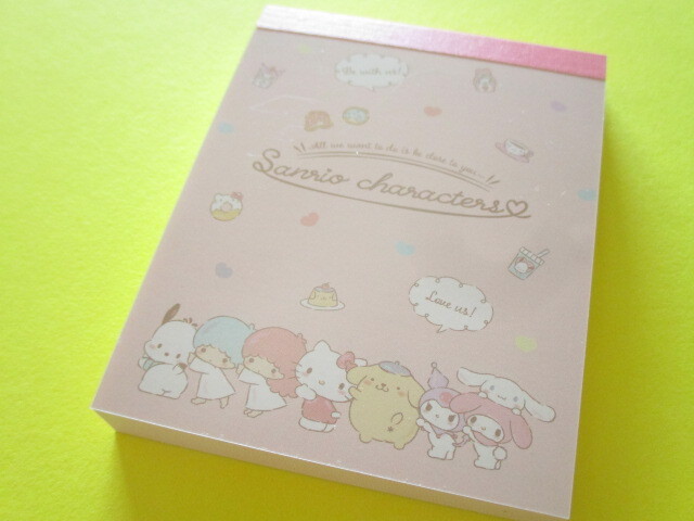 Photo1: Kawaii Cute Mini  Memo Pad Sanrio *Sanrio Characters (かまって！きゅん♡)