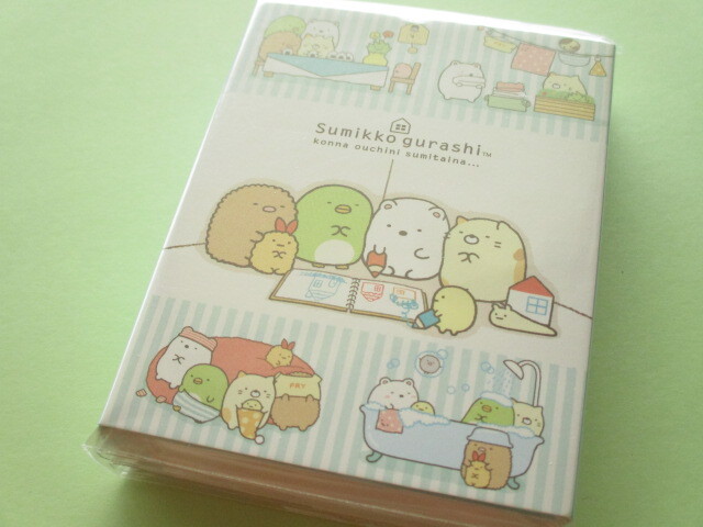 Photo1: Kawaii Cute Mini Memo Pad Set San-x *Sumikkogurashi (MW31601)