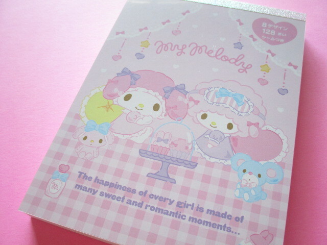 Photo1: Kawaii Cute Large Memo Pad Sanrio Original *My Melody (42997-0) 