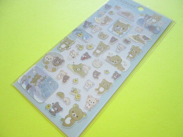 Photo1: Kawaii Cute Sticker Sheet San-x *Rilakkuma will always be with you (SE55001)