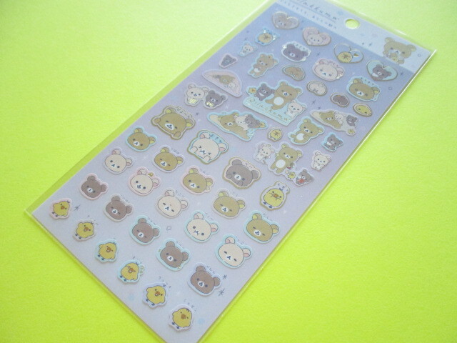 Photo1: Kawaii Cute Sticker Sheet San-x *Rilakkuma will always be with you (SE55002)