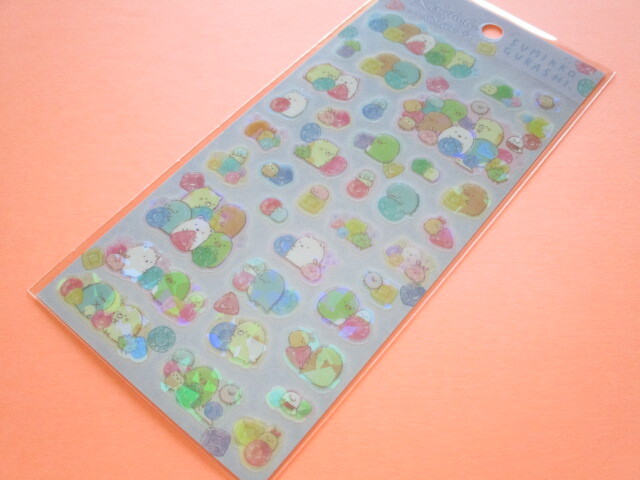 Photo1: Kawaii Cute Kiraholo Stickers Sheet San-x *Sumikkogurashi (SE55304)