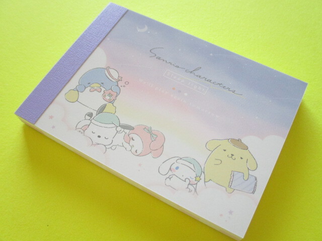 Photo1: Kawaii Cute Mini Memo Pad Sanrio Characters Sanrio *おやすみタイム (301846) 