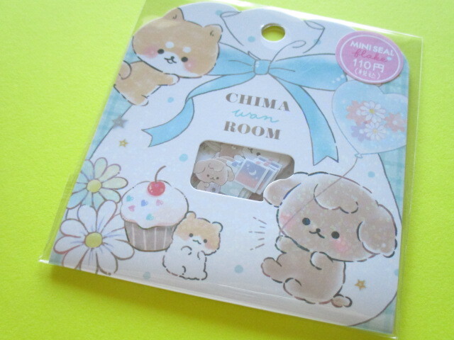Photo1: Kawaii Cute Sticker Flakes Sack Crux *Chima Wan Room (112579)