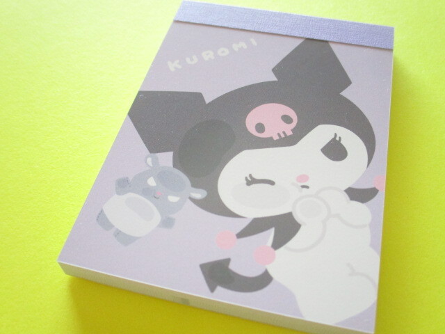 Photo1: Kawaii Cute Mini Memo Pad Sanrio *Kuromi (112342) 