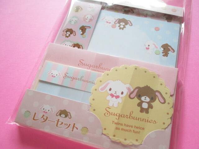 Photo1: Kawaii Cute Regular Letter Set Sanrio Original *Sugarbunnies (67297-1)