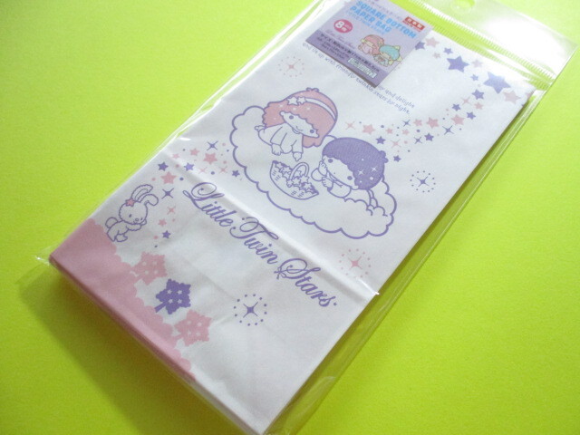 Photo1: Kawaii Cute Gusset Paper Bags Set Sanrio *Little Twin Stars  (G099-1)