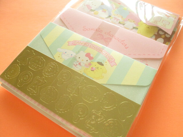 Photo1: Kawaii Cute Regular Letter Set Sanrio Original *Sanrio Characters (58940-3)