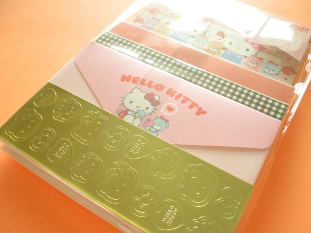 Photo1: Kawaii Cute Regular Letter Set Sanrio Original *Hello Kitty (58915-2)