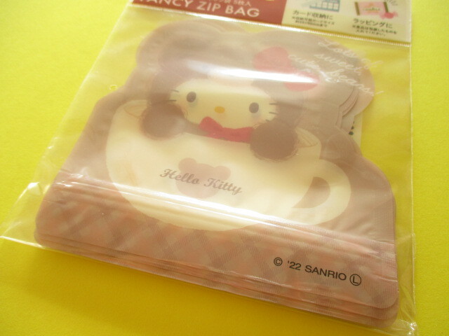 Photo1: 5pcs Kawaii Cute Hello Kitty Small Zipper Bags Set (36084)