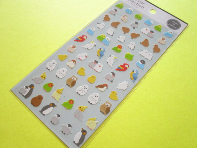 Photo1: Kawaii Cute Stickers Sheet Gaia *Bird (466624-2)