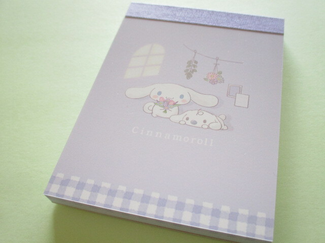 Photo1: Kawaii Cute Mini Memo Pad Cinnamoroll  Sanrio *Flower Room (113333) 