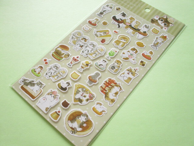 Photo1: Kawaii Cute Stickers Sheet Eikoh *Mofusand (096736)