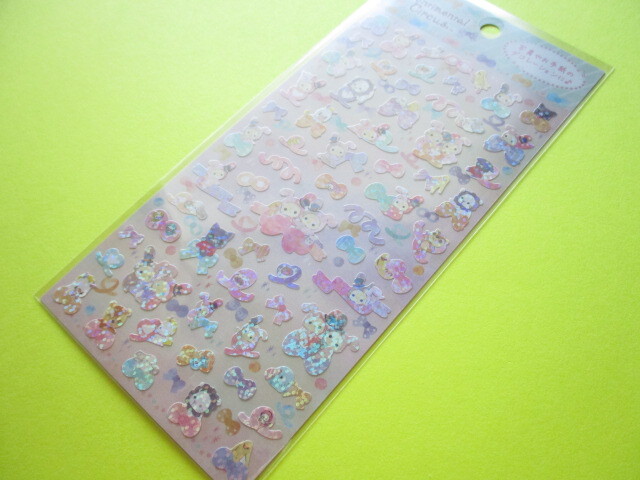 Photo1: Kawaii Cute Decoration Stickers Sheet San-x *Sentimental Circus (SE57107)