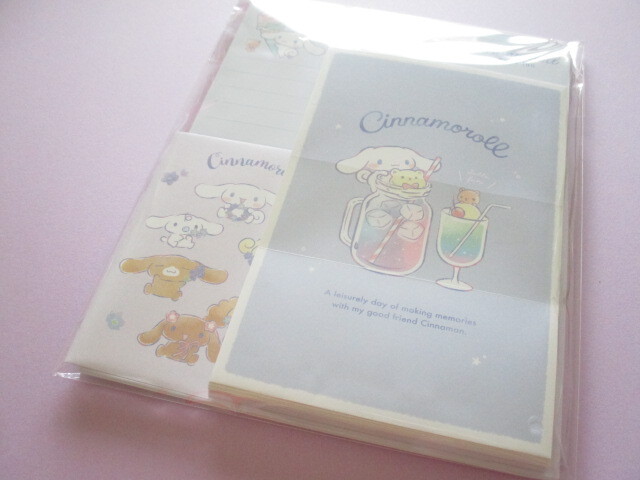 Photo1: Kawaii Cute Sanrio Cinnamoroll  Letter Set Cute Model *Soda (302828)
