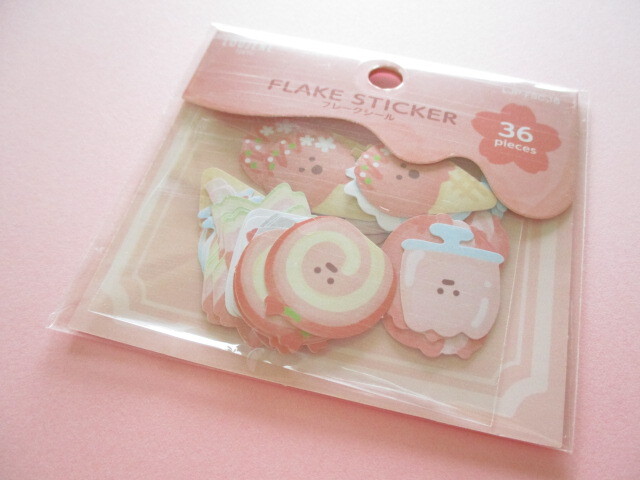 Photo1: Kawaii Cute Sticker Flakes Sack Do-Best *Sweets (LJP-FSC-16-2)
