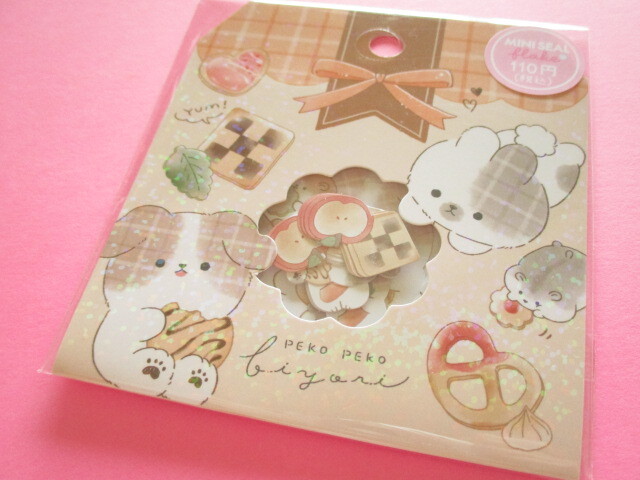 Photo1: Kawaii Cute Sticker Flakes Sack Crux *Peko Peko Biyori (116661)