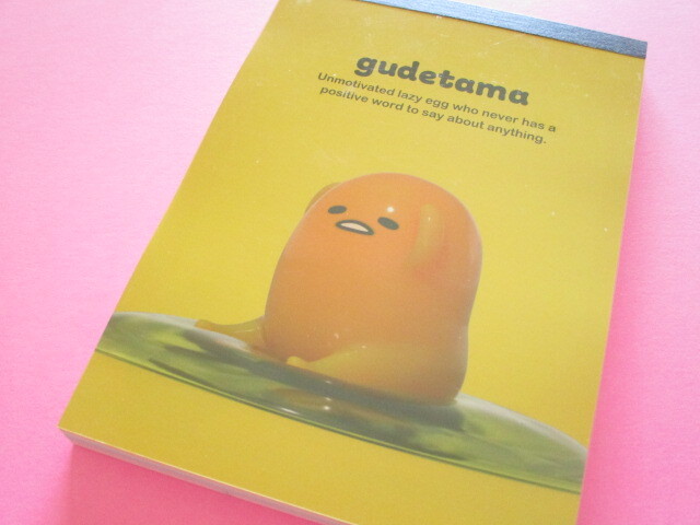 Photo1: Kawaii Cute Large Memo Pad Gudetama Sanrio *Colorful (408640)