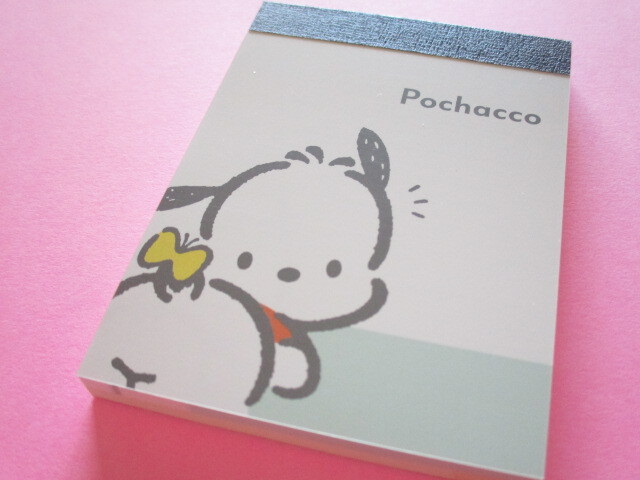 Photo1: Kawaii Cute Pochacco Mini Memo Pad Sanrio *おしり (117597) 
