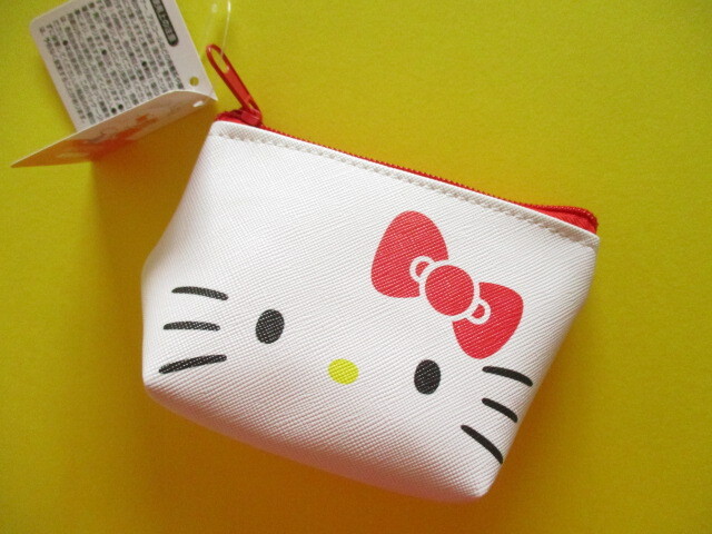 Photo1: Kawaii Cute Mini Pouch (navicular) Sanrio *Hello Kitty (34851)