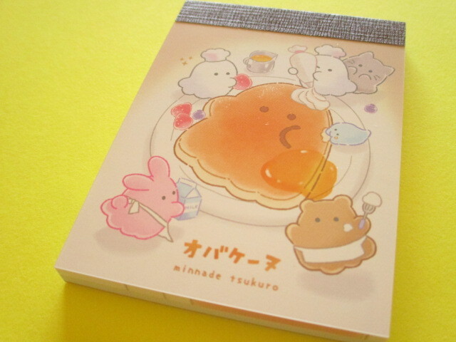Photo1: Kawaii Cute Mini Memo Pad Obakenu 3rd Anniversary Crux *ミンナデ (118605）