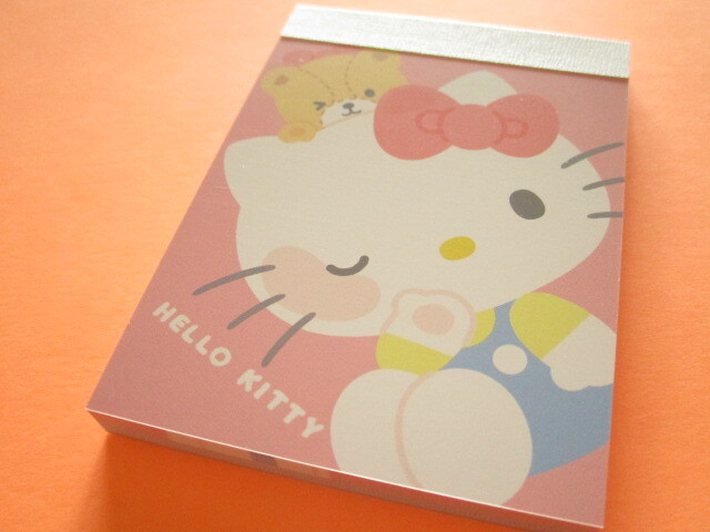 Photo1: Kawaii Cute Mini Memo Pad Hello Kitty Crux *Red (119995)