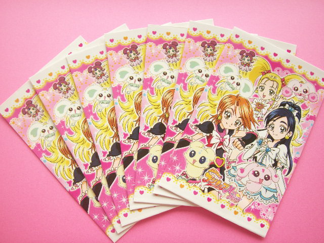 Photo1: 7 pcs Pretty Cure Mini Envelopes Set *B Japanese Anime 