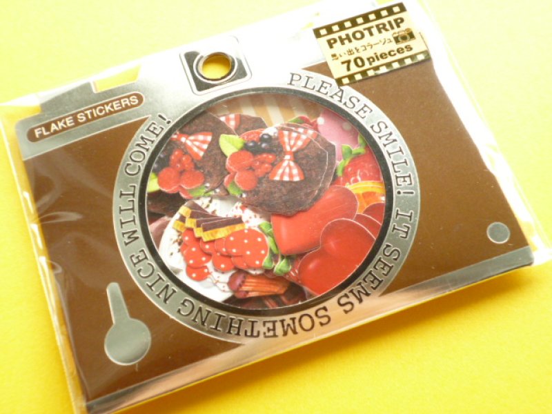 Photo1: Kawaii Cute PHOTRIP Sticker Flakes Sack Q-LiA (61279) (1)