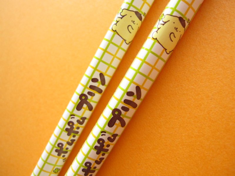 Photo1: 2 pcs Kawaii Cute Wooden Pencils Set Pompompurin *2B