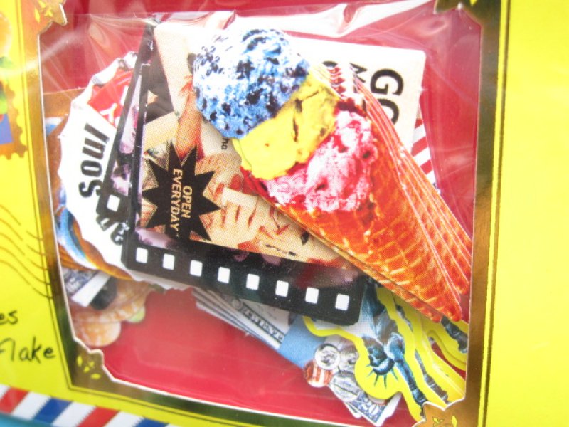 Photo1: Sticker Flakes Sack Bon Voyage Kamio Japan Scrapbooking *USA (44832)