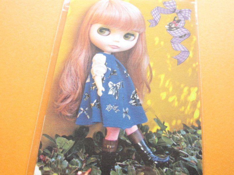 Photo1: Kawaii Cute Blythe Doll Postcard *Rachael's Ribbon