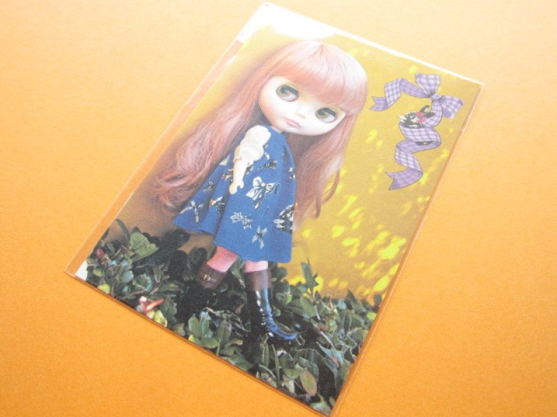 Photo1: Kawaii Cute Blythe Doll Postcard *Rachael's Ribbon  (1)