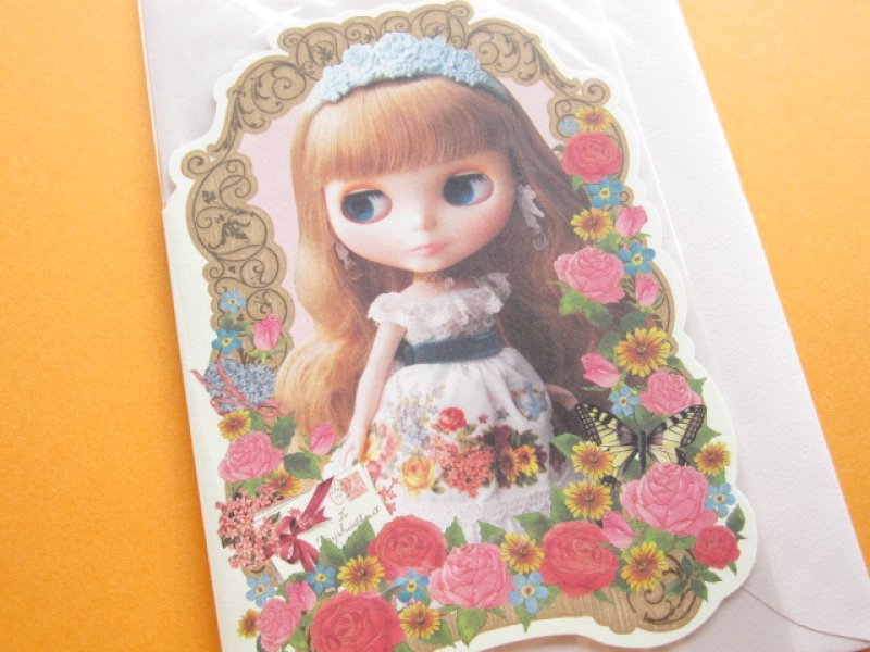 Photo1: Kawaii Cute Blythe Greeting Message Card *Ten Happy Memories 
