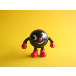 Photo: Kawaii Cute Nikyoro Mini Figure Mascot Toy *Black