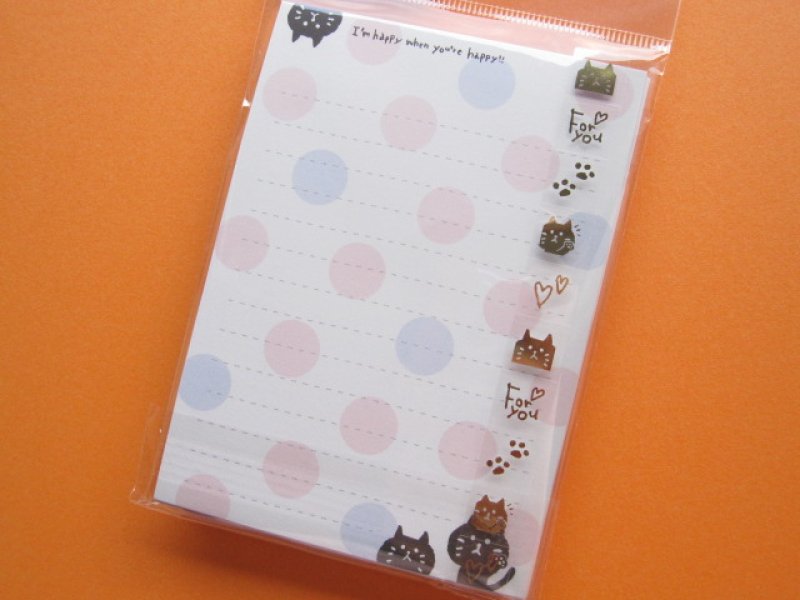 Photo3: Kawaii Cute Mini Letter Set Mind Wave *mew rhythm (38285)