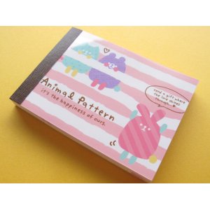 Photo: Kawaii Cute Mini Memo Pad Q-LiA *Animal Pattern (80569) 