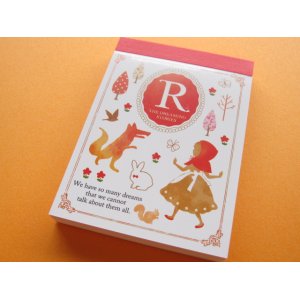 Photo: Kawaii Cute Mini Memo Pad Crux *THE DREAMING STORY "R" (28185)