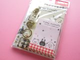 Photo: Kawaii Cute Mini Letter Set Crux *many animals (01699)