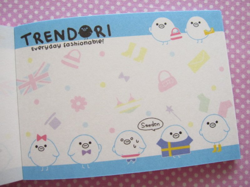 Photo2: Kawaii Cute Mini Memo Pad Crux *TRENDORI (01730)