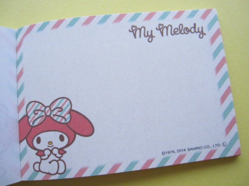 Photo2: Kawaii Cute Mini Memo Pad Sanrio Japan Exclusive *My Melody (66858)