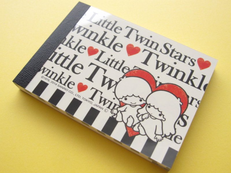 Photo1: Kawaii Cute Mini Memo Pad Sanrio Japan Exclusive *Little Twin Stars (11125)  (1)
