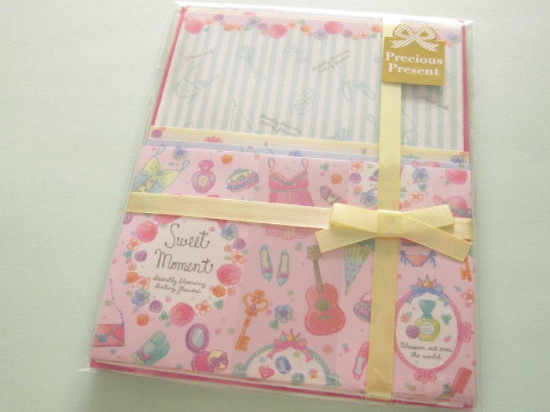 Photo1: Kawaii Cute Letter Set Q-LiA *Sweet Moment (90337) (1)