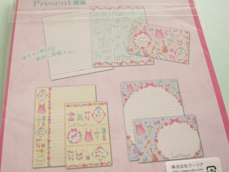 Photo3: Kawaii Cute Letter Set Q-LiA *Sweet Moment (90337)
