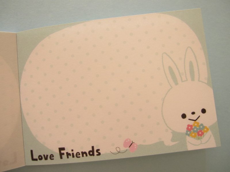Photo2: Kawaii Cute Mini Memo Pad Crux *Love Friends (29269)