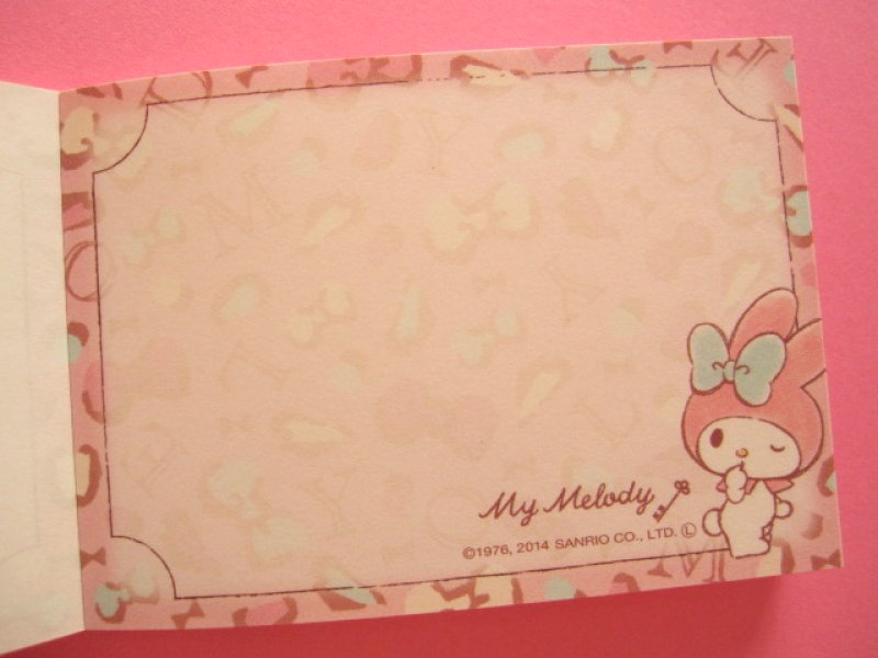 Photo2: Kawaii Cute Mini Memo Pad Sanrio Japan Exclusive *My Melody (64126)