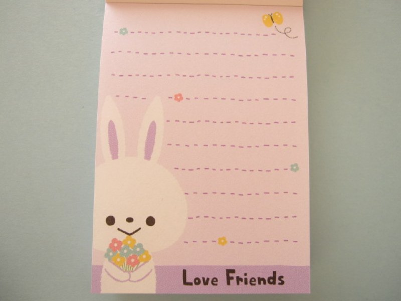 Photo1: Kawaii Cute Mini Memo Pad Crux *Love Friends (29269)