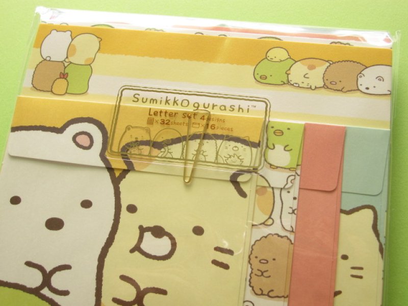 Photo1: Kawaii Cute Letter Set San-x *Sumikkogurashi (LH 49601)